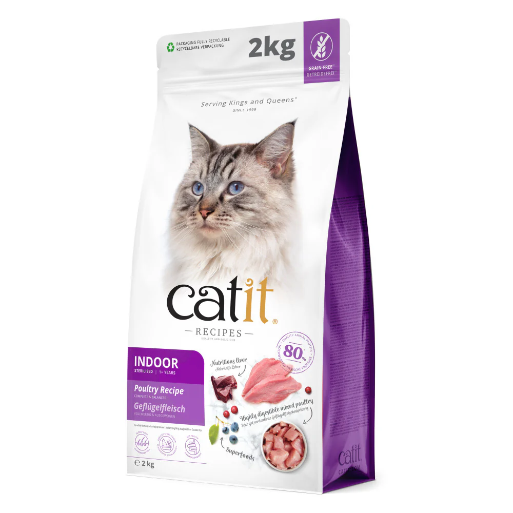 Catit Recipes Adult Indoor Poultry 2 kg