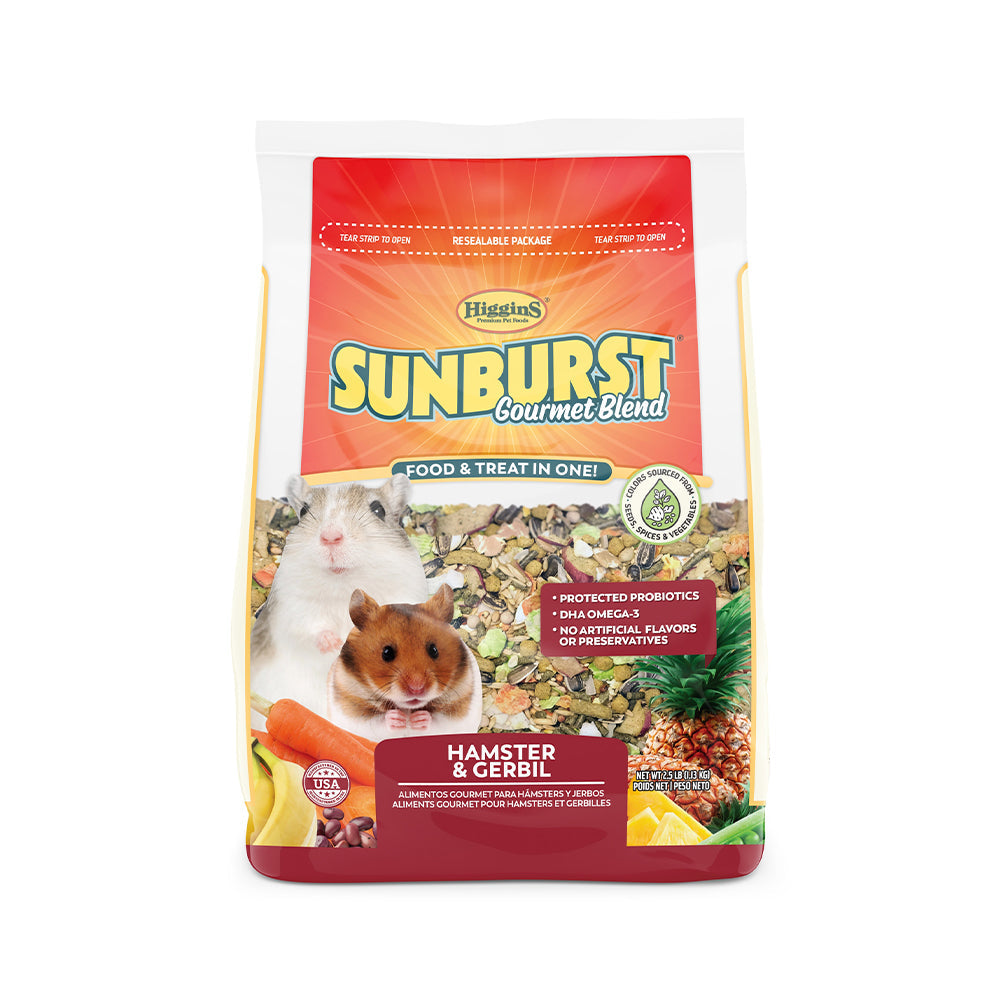 Higgins Sunburst Hamster/Gerbil 2.5Lbs