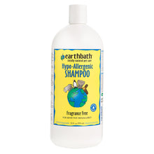 earthbathÂ® Hypo-Allergenic Shampoo, Fragrance Free, For Sensitive Skin, Made in USA - 32 oz