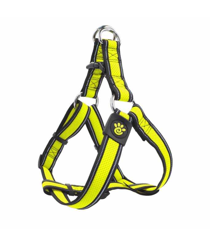 DOCOÂ® Athletica Air Step-In Harness (DCA202)[Size - S, Color - Safety Lime]