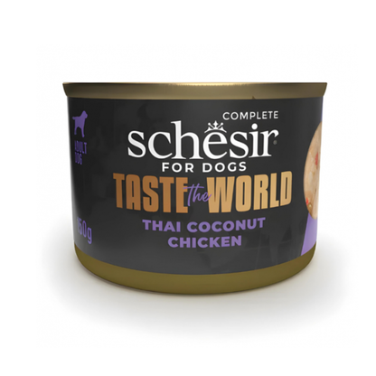 Schesir Taste The World Dog Wholefood - Thai Coconut Chicken 150g