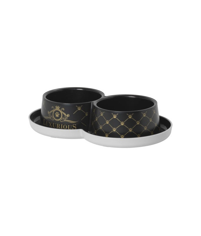 Moderna Double Trendy Dinner 2x350ml-Black
