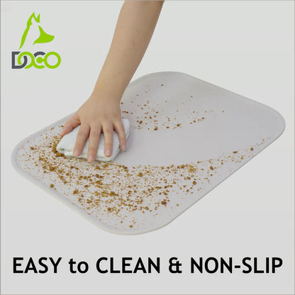 DOCO Silicone Waterproof Feeding Mats for Dogs and Cats 47 x 36cm(O/S) Wisteria