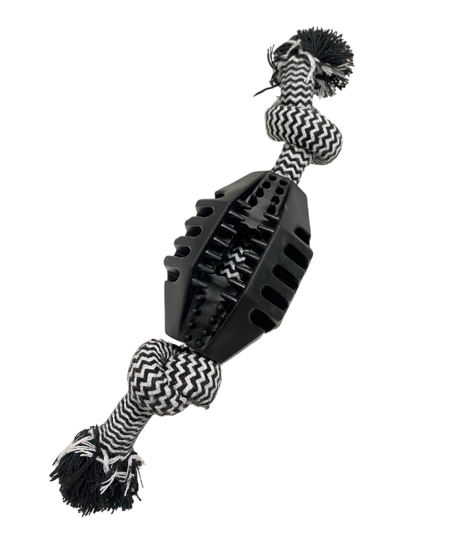 Pado TPR Toy with Rope 2 Knot 43x6.8x6.8 cm