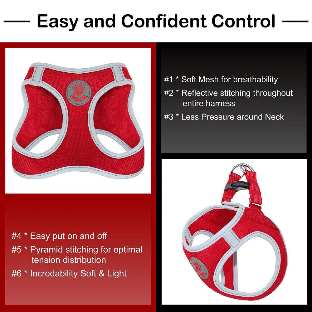 DOCO Athletica QUICK FIT Mesh Harness - [Blue, Size - L]