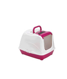 Moderna Flip Cat-Litter Box[Color - Pink, Size - L]