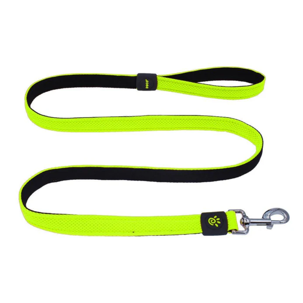 DOCO® Puffy Air Leash 4ft Small-2.0 x 120cm-Safety Lemon
