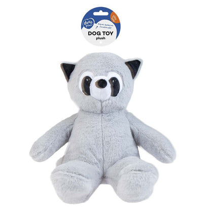 Duvo+ Plush Pawbies Raccoon Dog Toy 27x17x26cm - Grey