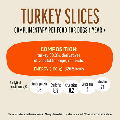 Dog Fest Turkey Slices For Adult Dogs[Weight - 90g]