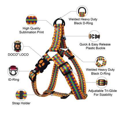 DOCO LOCO Step-In Harness-2.5 x 65-96cm C9