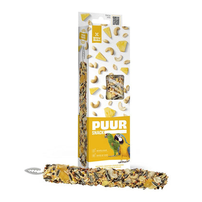 Witte Molen Puur Sticks With Peanut & Pineapple For Parrot -[Weight - 170g]