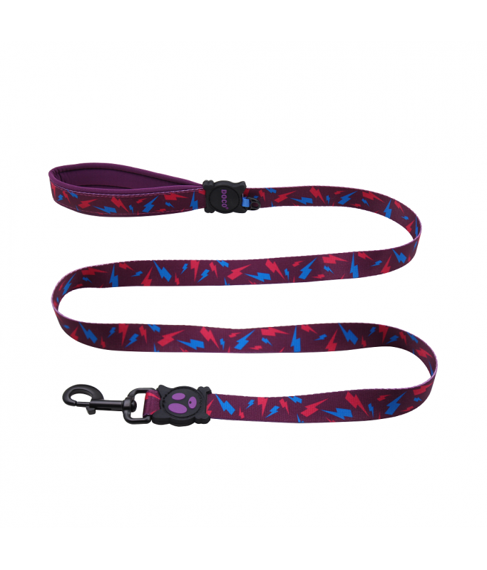 DOCOÂ® LOCO Leash - 5ft (DCL1060)[Size - M, Texture - Thunder Wonder]