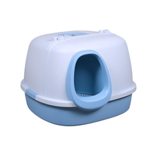Pado Corridor Cat Litter Box 57.5*56.4*40cm-Blue
