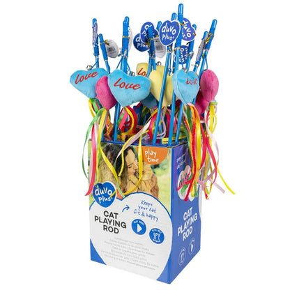 Duvo+ Playing Rod Love With Catnip Mix 53cm