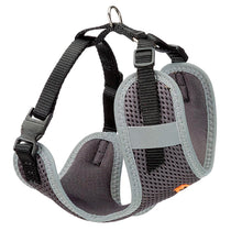 Ferplast Nikita PM Technical Harness In Breathable Nylon[Color - Black, Dimension - 19-26 x 28-40cm x 10mm, Size - XS]
