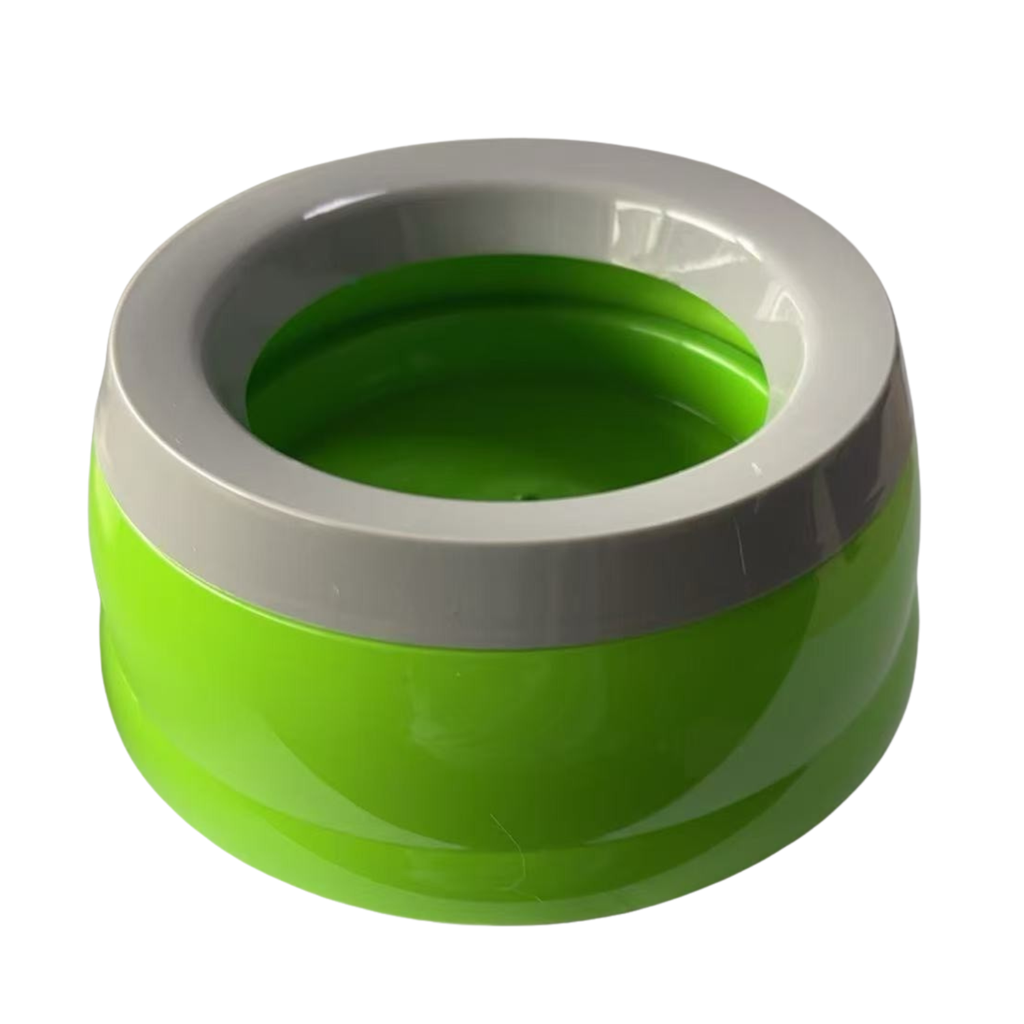 Pado Classic Round Anti Spill Pet Bowl 15.3ÃƒÆ’Ã¢â‚¬â€18.9ÃƒÆ’Ã¢â‚¬â€8cm-Green