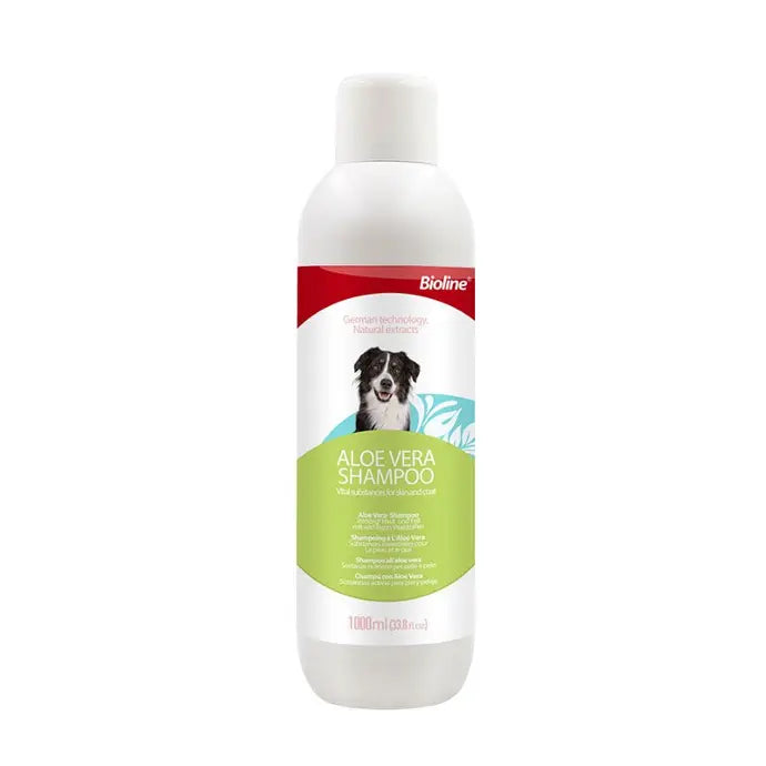 Bioline Aloe Vera Dog Shampoo [Volume - 1L, Weight - 1.17kg]