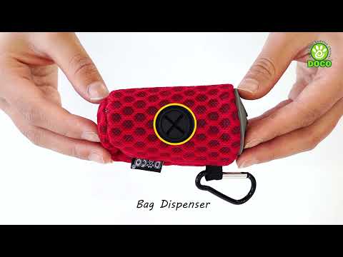 DOCO Poopbag dispenser 4.5 x 8 cm [Color - Grey, Size - O/S]