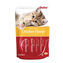 Bioline Cat Treats Chicken 15gx6Pcs[Weight - 90g]