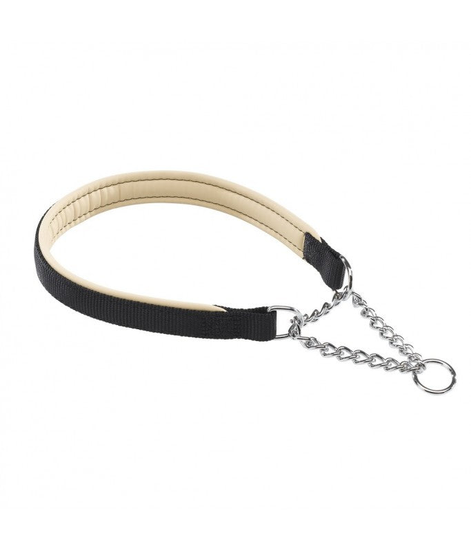 Ferplast Daytona CSS Semi - Pull - Out Collar With Soft Padding[Color - Black, Dimension - 40cm x 15mm]