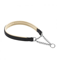 Ferplast Daytona CSS Semi - Pull - Out Collar With Soft Padding[Color - Black, Dimension - 40cm x 15mm]