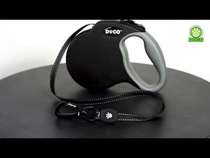 Doco Adventure Retractable Leash 6 Meter/16'  Up To 20Kg[Color - Blue, Size - M]