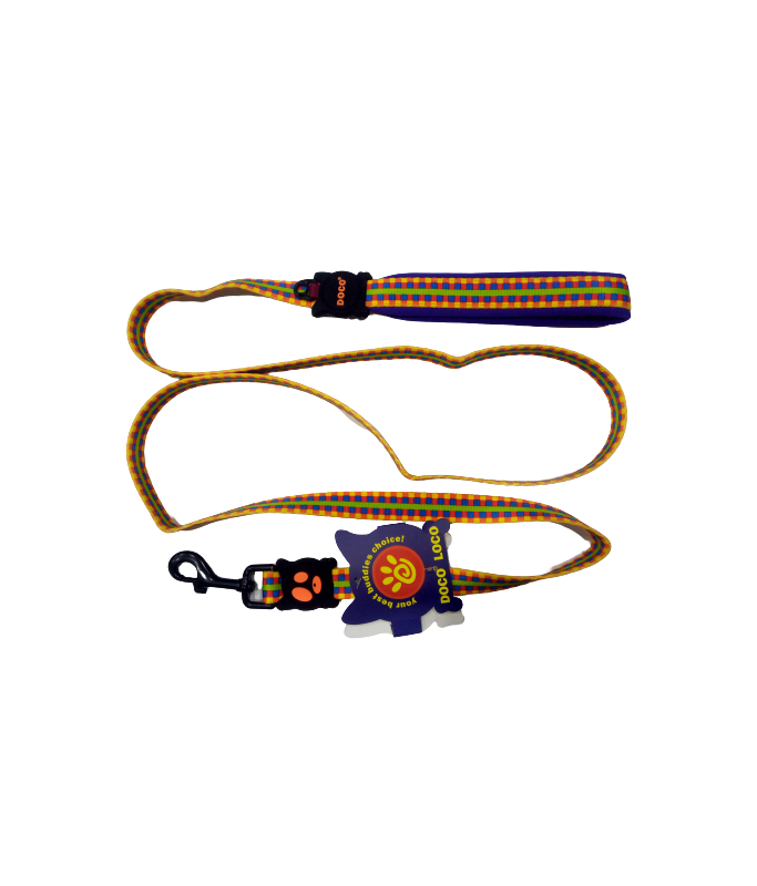 DOCOÂ® LOCO Leash - 6ft (DCL1072)[Texture - Lime Street, Size - L]