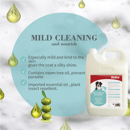 Bioline Neem Tree Oil Dog Shampoo[Volume - 5L]