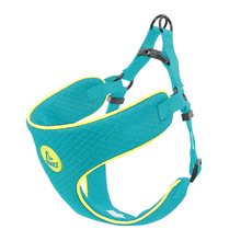 DOCO® Reflective Chest Plate Mesh Free- Walking Harness X.Small-44 x 40-44cm-Turquoise