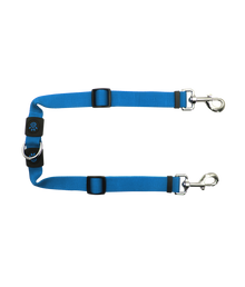 DOCOÂ® Signature Coupler Nylon Dog Leash - Adjustable Length (DCSX2)[Size - M, Color - Navy Blue]