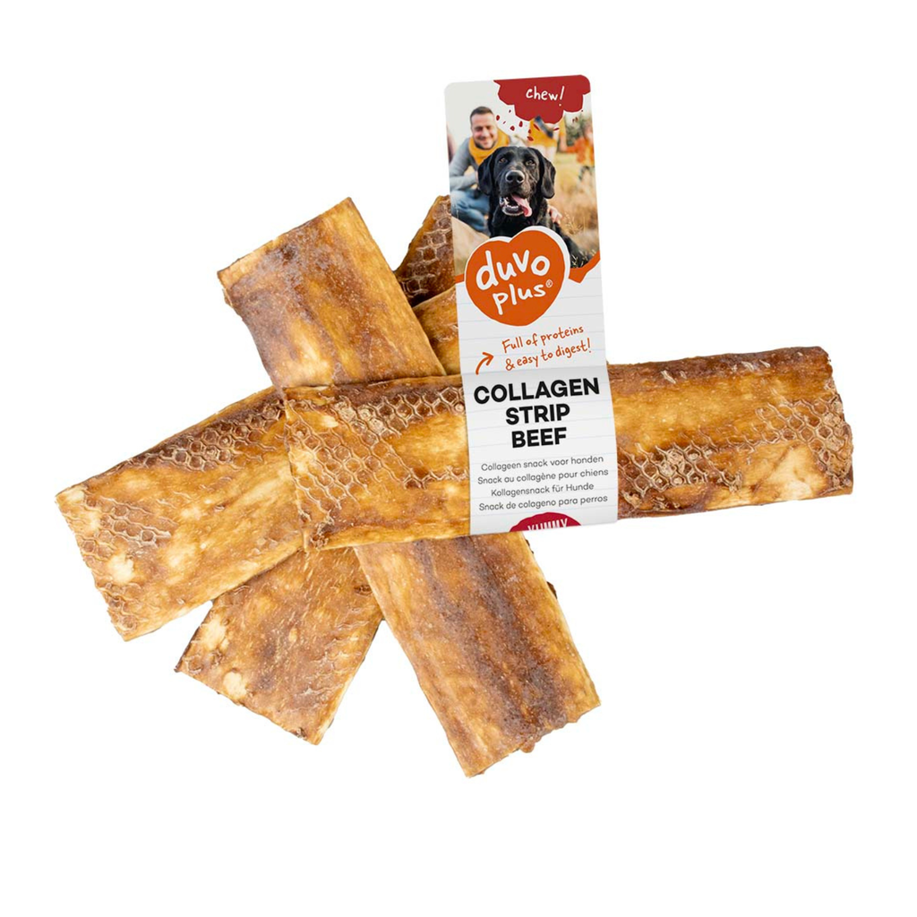 Duvo Chew! Collagen Strip Beef 15cm - 1pcs / 32g