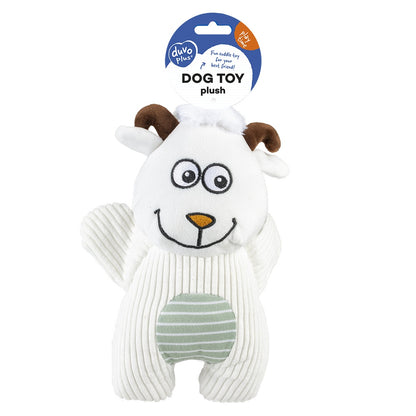 Duvo+ Plush Sheep Corduroy 25X12X6cm Multicolour