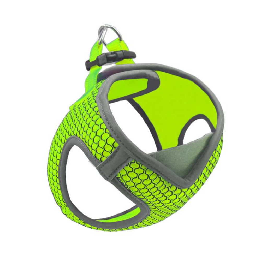 DOCO Athletica QUICK FIT V Mesh Reflective Harness 34-36cm / 2-3kg(XS) S.Lime