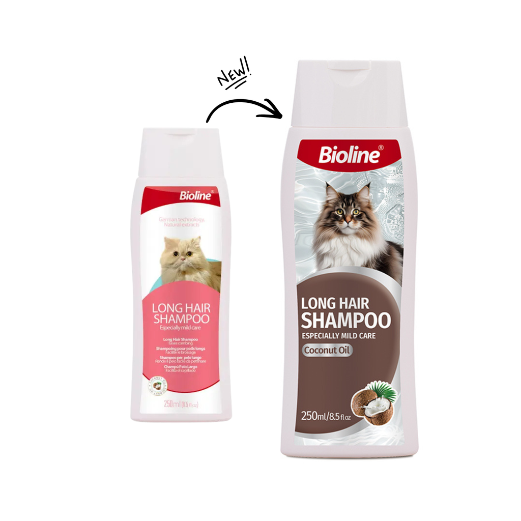Bioline Long Hair Shampoo Cat-250ml