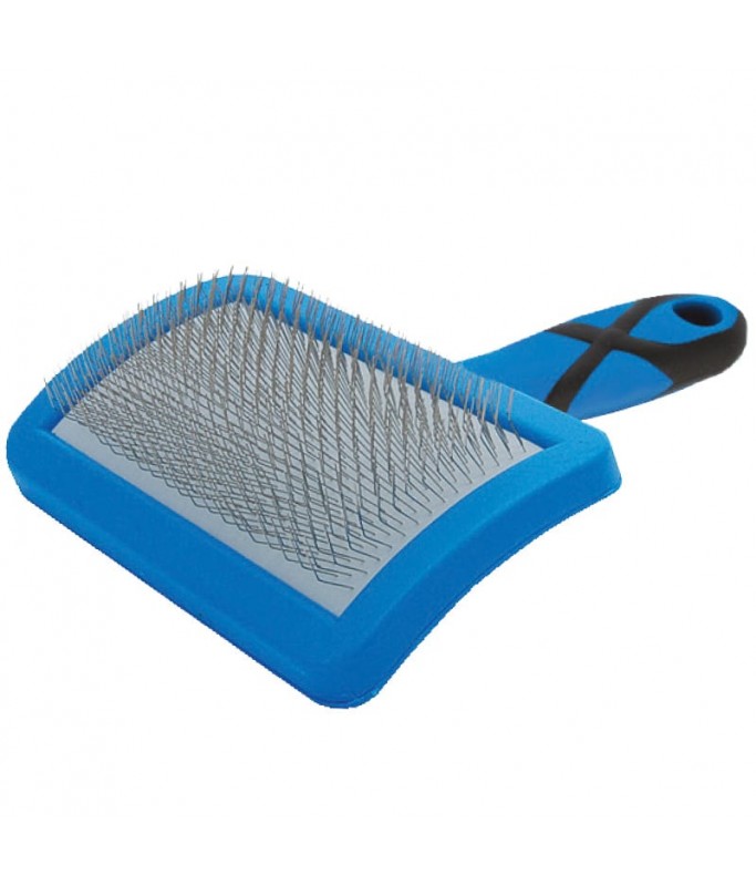 Groom Professional Curved Soft Slicker Brushes[Size - S]