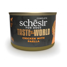 Schesir Taste The World Dog Wholefood - Chicken With Paella 4x150g