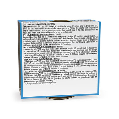 Schesir Dog Wet Food in Jelly Can-Tuna 150g
