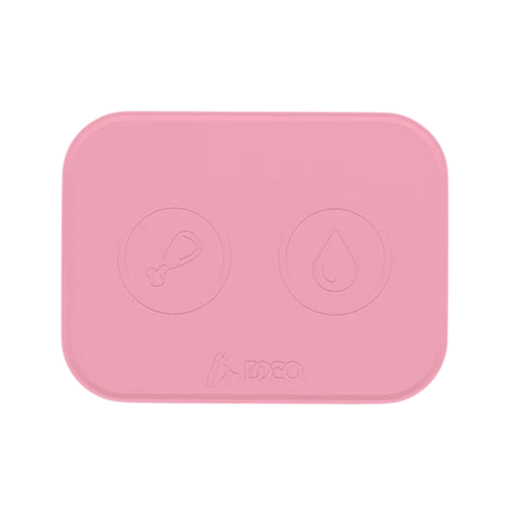 DOCO Silicone Waterproof Feeding Mats for Dogs and Cats 47 x 36cm(O/S) Hot Pink