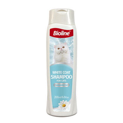 Bioline White Coat Shampoo For Cat-200ml