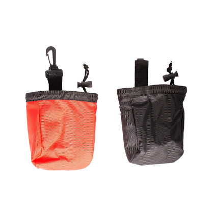 Duvo+ Treat Pouch 11X11X14cm Black/Red