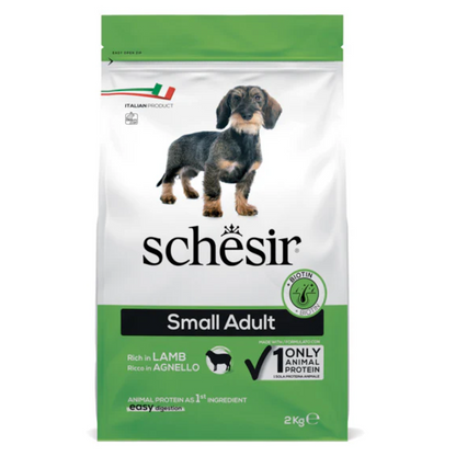 Schesir Dog Dry Food-Small Adult - Lamb 2kg