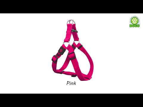 DOCO Signature Step-In Harness-1.0 x 26-35cm(P)-Turquoise