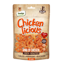 Dentalight Chicken Licious Jerky Treats For Dogs-Ring of Chicken 70g