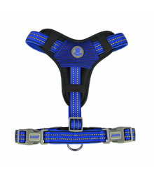DOCO® VARIO Chest Plate Harness w/Neoprene (DCV206)[Color - Blue, Size - M]
