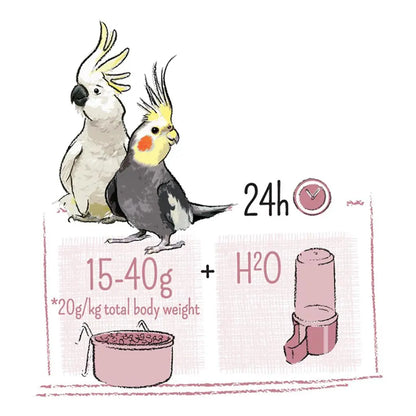 Witte Molen Puur Large Parakeet & Cockatoo[Weight - 2Kg]