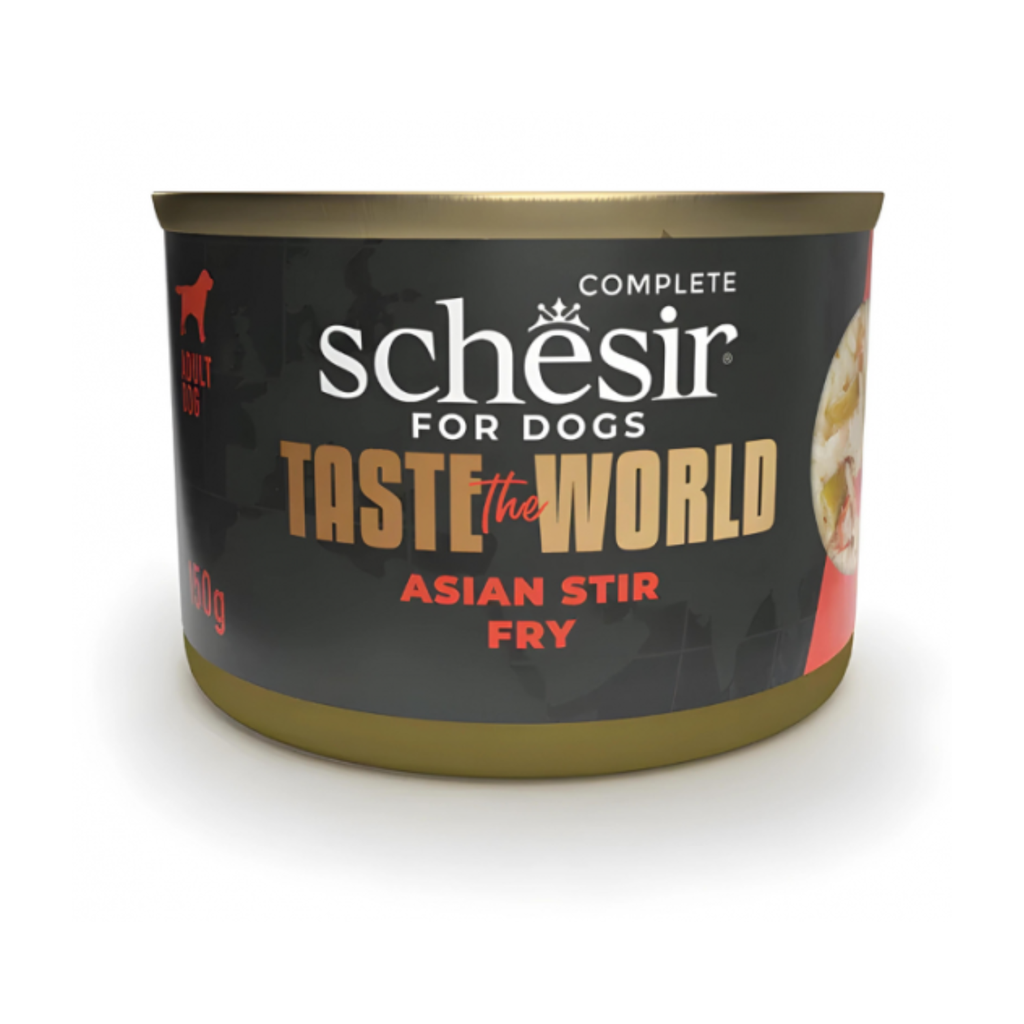 Schesir Taste The World Dog Wholefood - Asian Stir Fry 4x150g