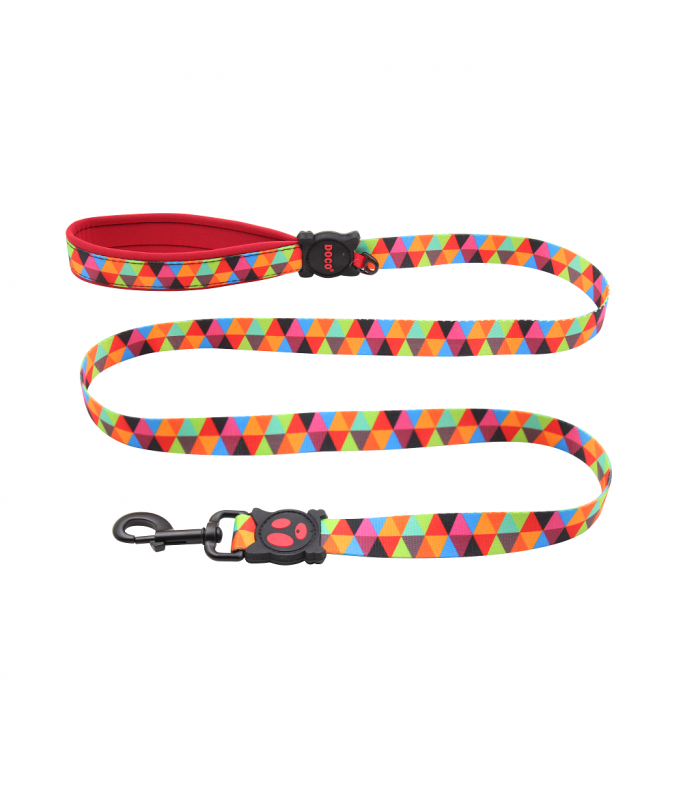 DOCO LOCO Leash - 5ft (DCL1060)[Size - L, Texture - Triangles]