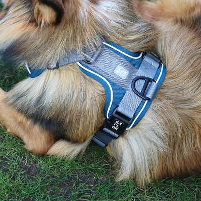 Duvo+ Ultimate Fit No-Pull Harness Classic M - 40-49Cm - 49- 65cm Petrol Blue