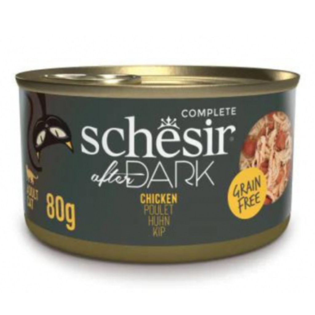 Schesir After Dark Wholefood In Broth For Cat - Chicken 6x80g