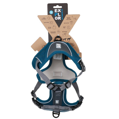 Duvo+ Ultimate Fit No-Pull Harness Classic S - 35-45Cm - 40- 52cm Petrol Blue